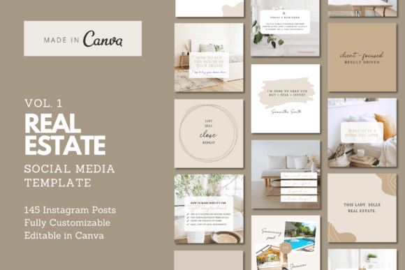 145 Real Estate Instagram Templates for a Polished Feed