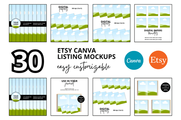 30 Journal Pages Etsy Mockups Templates: A Designer's Guide
