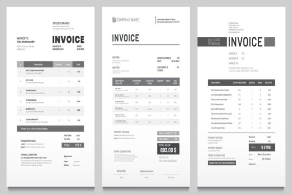Invoices Templates: Streamlining Your Business Paperwork