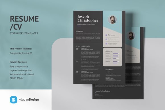 Professional Resume Templates Vol 170: Your Design Shortcut
