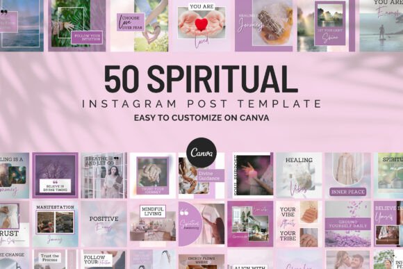 Spiritual Instagram Canva Post Templates: A Design Deep Dive