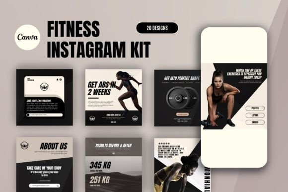 Transform Your Feed: The Power of Fitness Instagram Templates