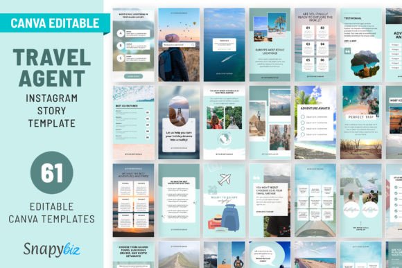 Travel Agent IG Canva Story Templates: Elevate Your Brand