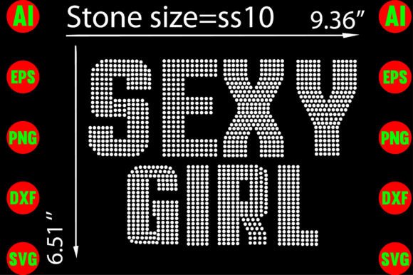 Unleashing Bold Visuals with Sexy Girl Rhinestone Templates