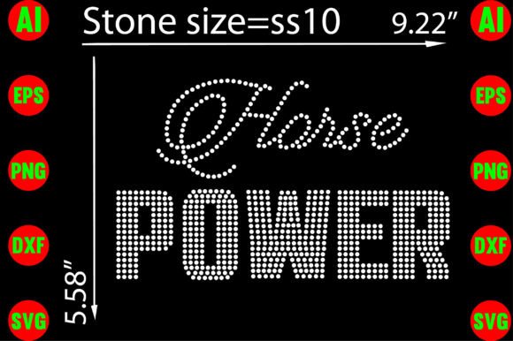 Unleashing Creativity with Horse Power Rhinestone Templates