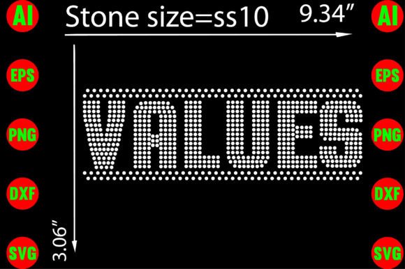 Values Rhinestone Templates: The Design Asset for Maximum Impact